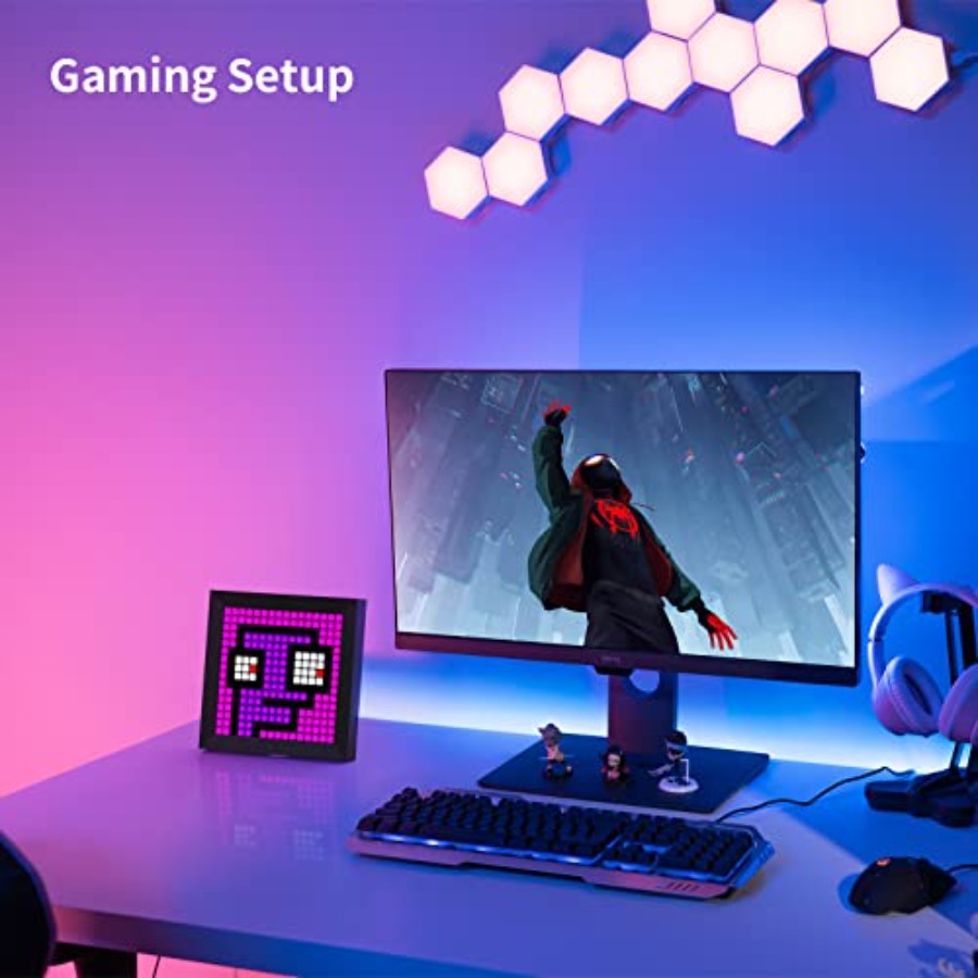 LED Light Pixel Display Panel  - Desk Setup Light review and price
