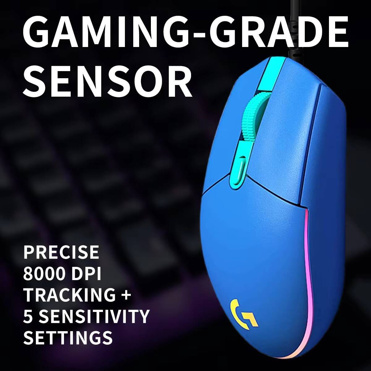 Logitech G203 LIGHTSYNC Gaming - Logitech Mouse G203 review and price