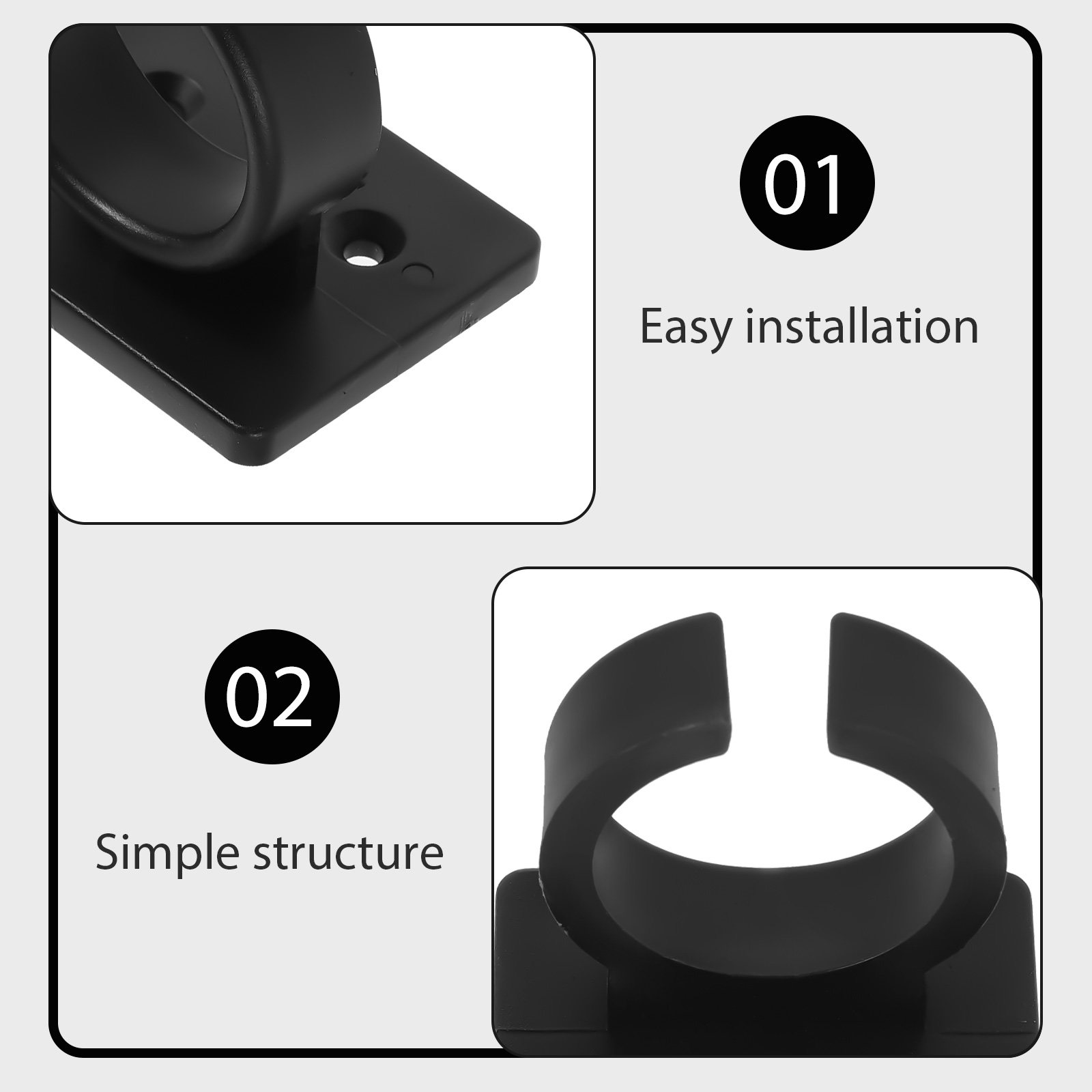 10Pcs Elegant Microphone Wall  - Desk Setup Studio review and price