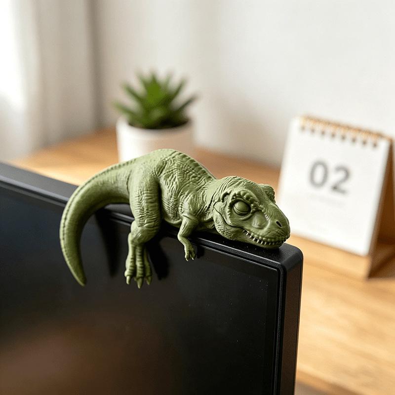 Sleeping Tyrannosaurus Rex Mon - Desk Setup Gifts review and price