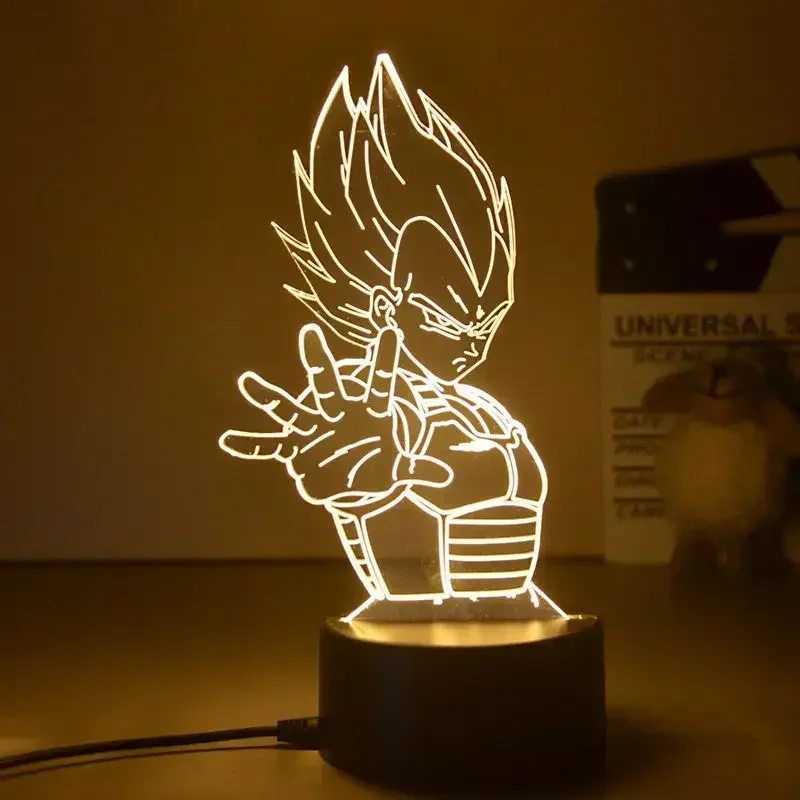 Dragon Ball Z Super Saiyan Veg - Desk Setup Light review and price