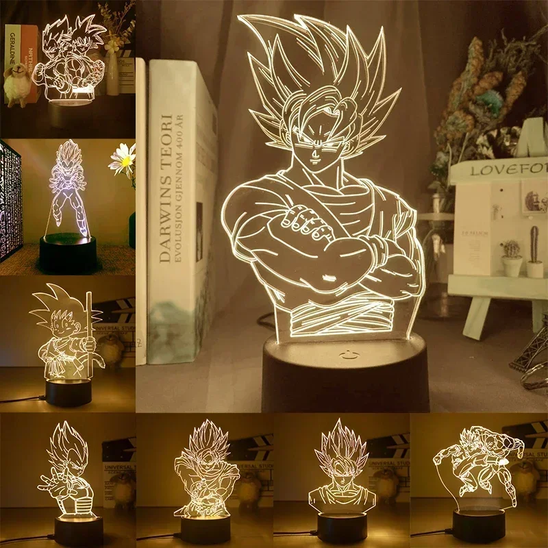 Dragon Ball Z Super Saiyan Veg - Desk Setup Light review and price