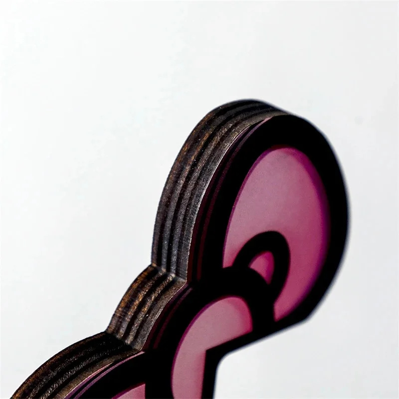 Kawaii Pink Acrylic Bow Monito - Desk Setup Gifts review and price
