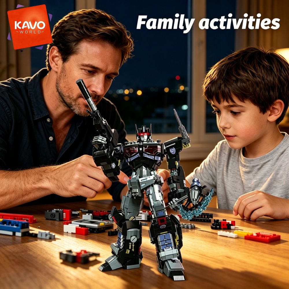 KAVOWORLD 2045pcs Future Mecha - Desk Setup Enthusiast review and price