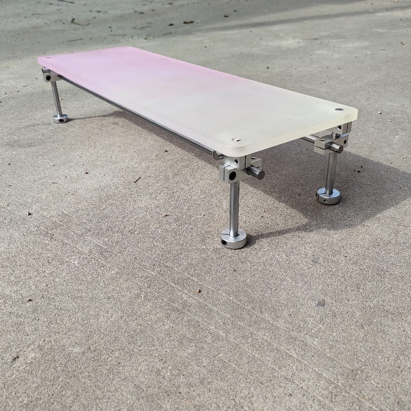 ‌Aesthetic Pink Gradient Acryl - Desk Setup Laptop And Monitor review and price