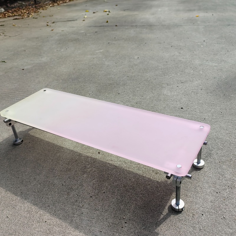 ‌Aesthetic Pink Gradient Acryl - Desk Setup Laptop And Monitor review and price