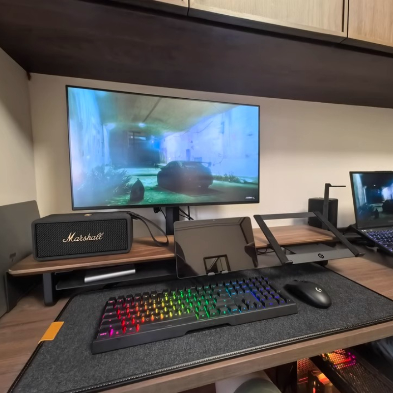 Modular Monitor Riser Stand Er - Desk Setup Laptop And Monitor review and price