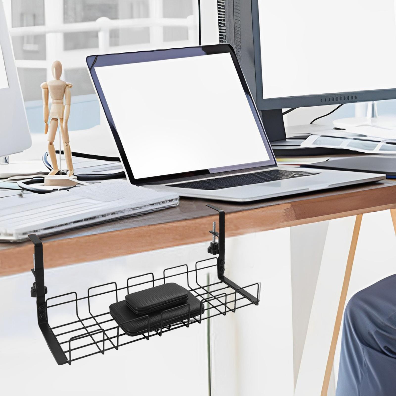 Wire Management Under Desk Tab - Desk Setup Studio review and price