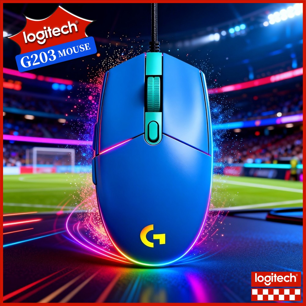 Logitech G203 Wired Gaming Mou - Logitech Mouse G203 review and price