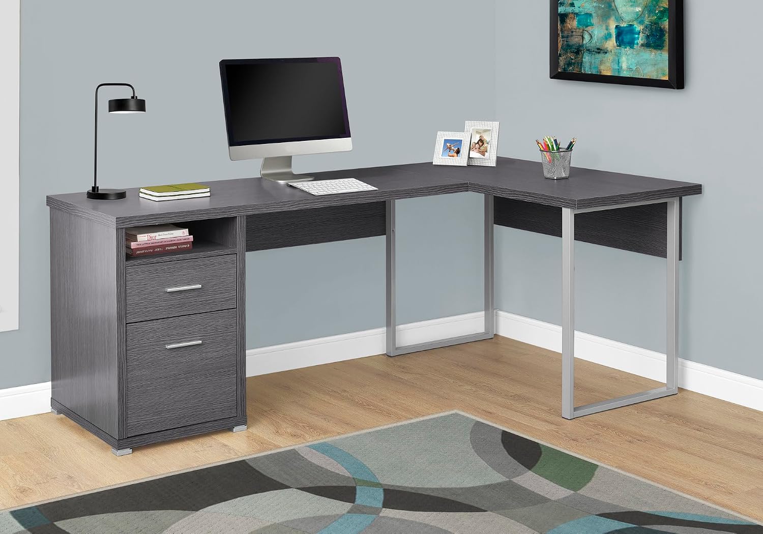 I 7257 Computer Desk, Home Off - Desk Setup L Shaped review and price