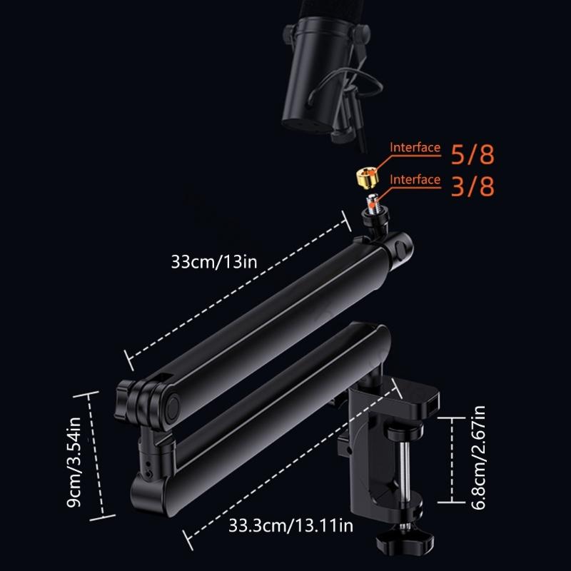 96BA Sturdy Mic Suspension Boo - Desk Setup Studio review and price