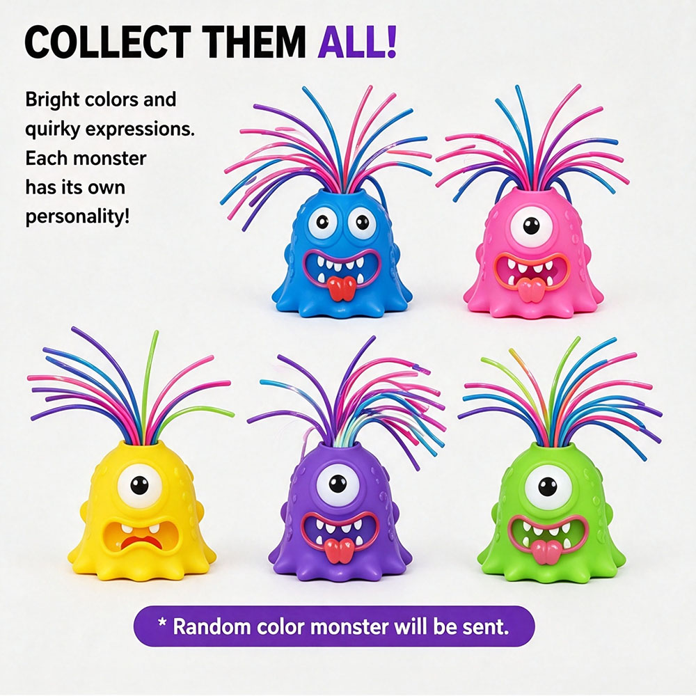 Viral Screaming Monster Hair P - Desk Setup Gifts review and price