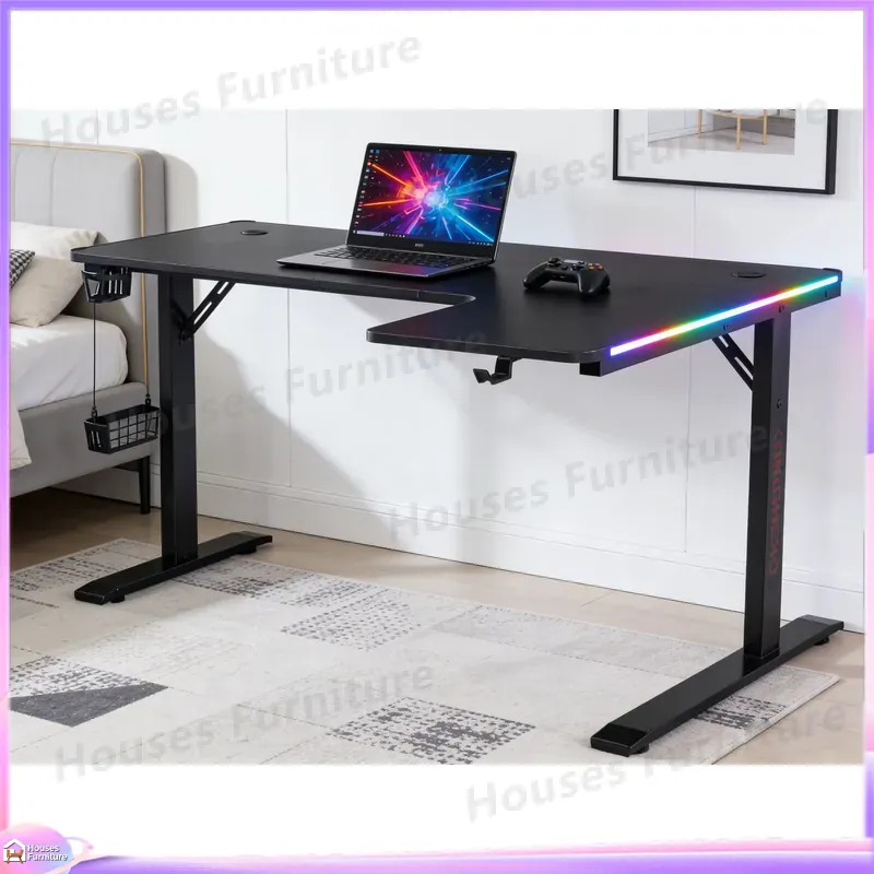Large 160cm Gaming Desk with L - Desk Setup L Shaped review and price