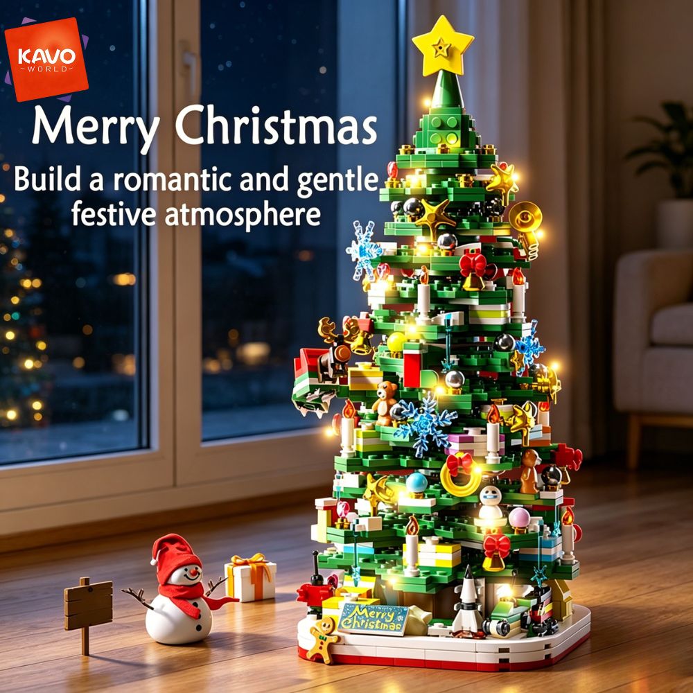 KAVOWORLD 1024pcs Christmas Tr - Desk Setup Enthusiast review and price